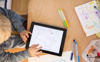 dessiner sur tablette tactile