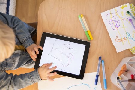 dessiner sur tablette tactile