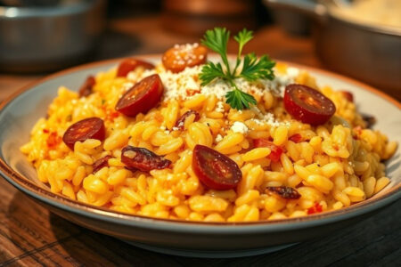 risotto chorizo