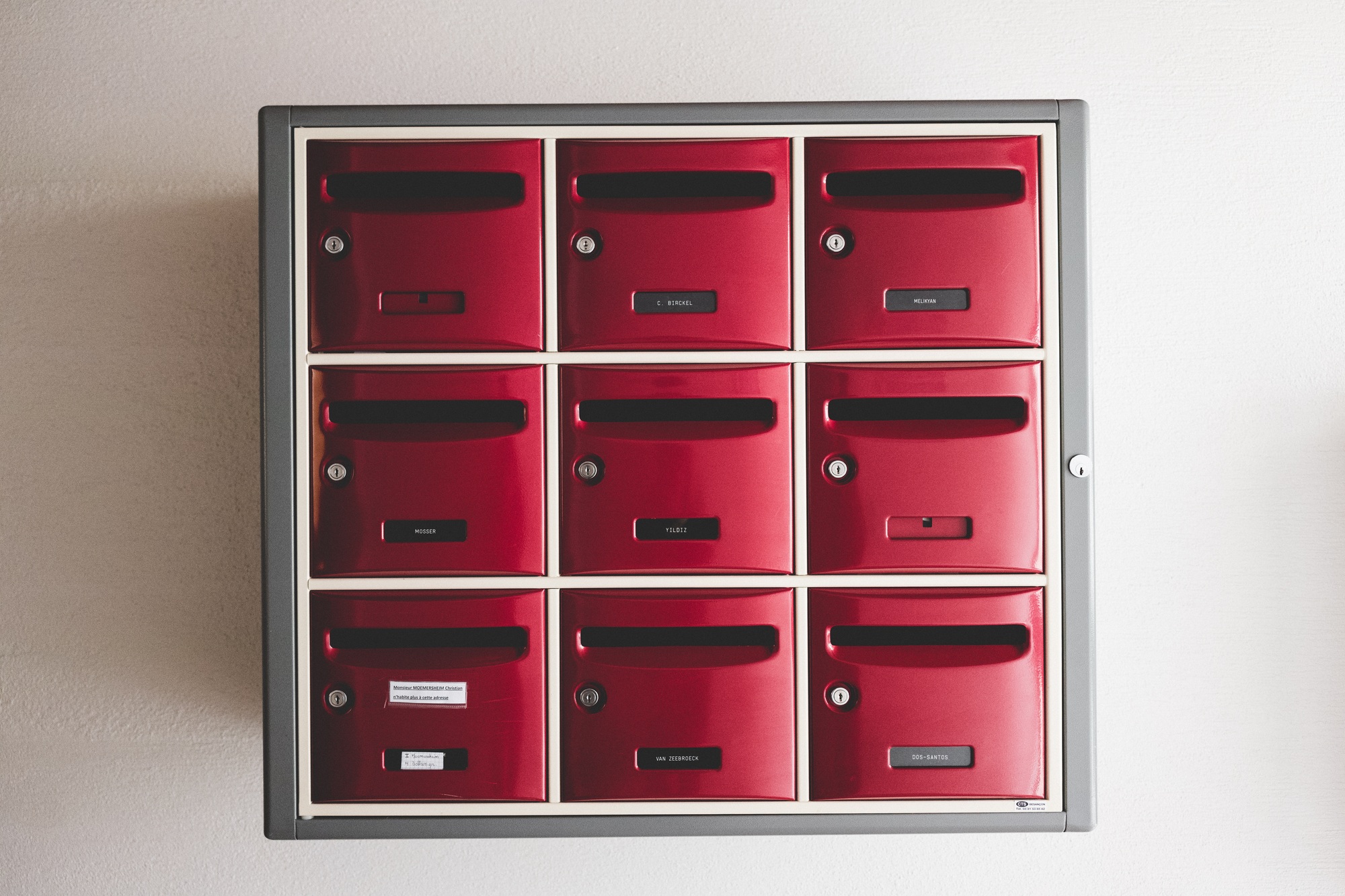 boîte aux lettres