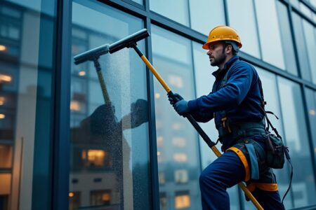 découvrez nos astuces pratiques pour laver vos baies vitrées en hauteur en toute sécurité. apprenez les techniques et les équipements essentiels pour un nettoyage efficace sans risque de chute. transformez votre entretien en un jeu d'enfant tout en garantissant des résultats impeccables.