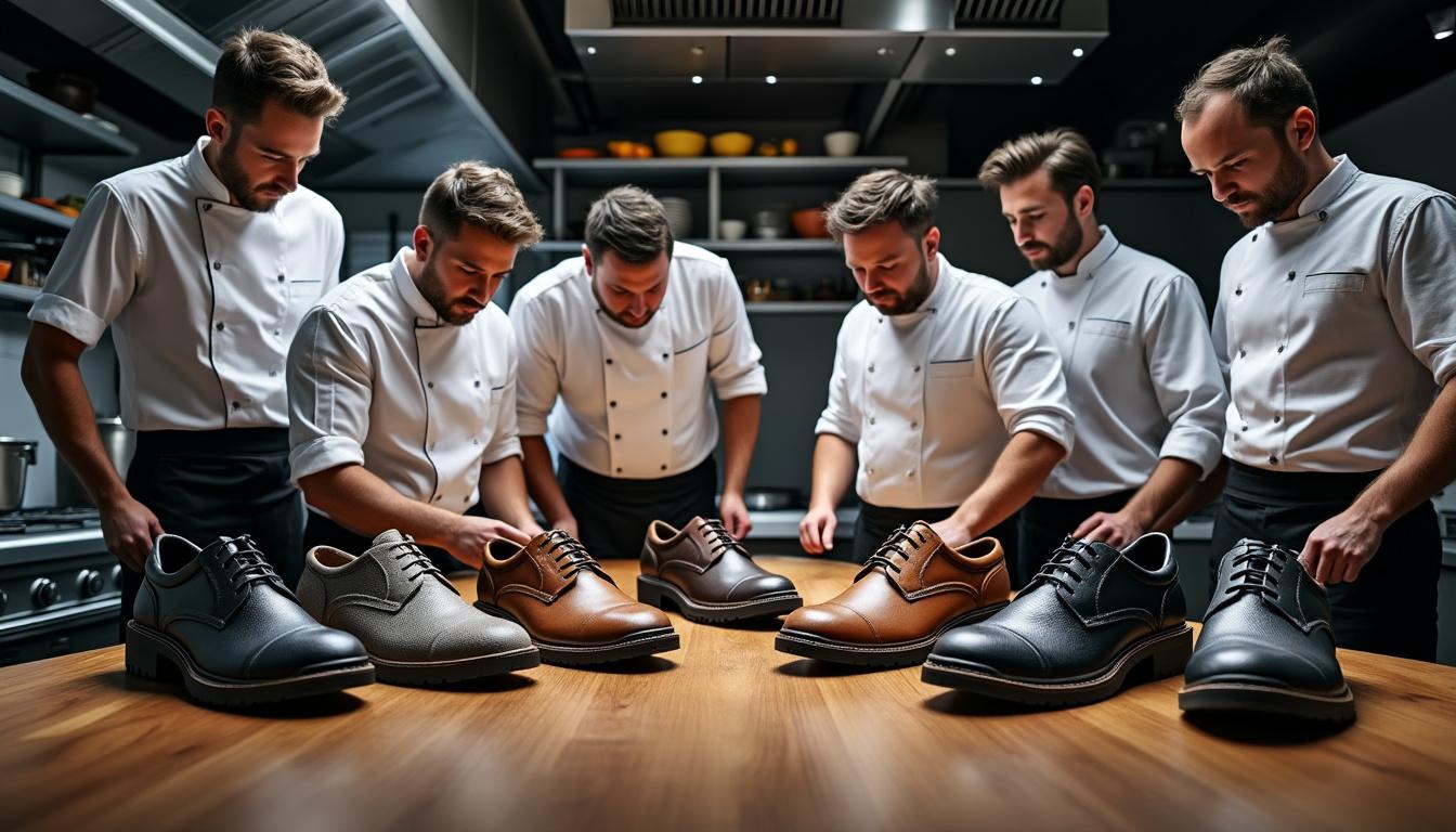 découvrez les avis des chefs sur les meilleures chaussures de sécurité pour la cuisine à montpellier. nos recommandations vous aideront à choisir des modèles alliant confort, sécurité et style au sein de votre professionnel culinaire.