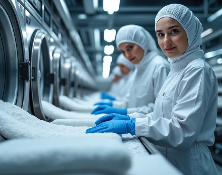 découvrez comment la lessive professionnelle virucide constitue une barrière efficace contre les virus, assurant la protection de vos clients et employés tout en maintenant un environnement sain et sécurisé dans votre établissement.