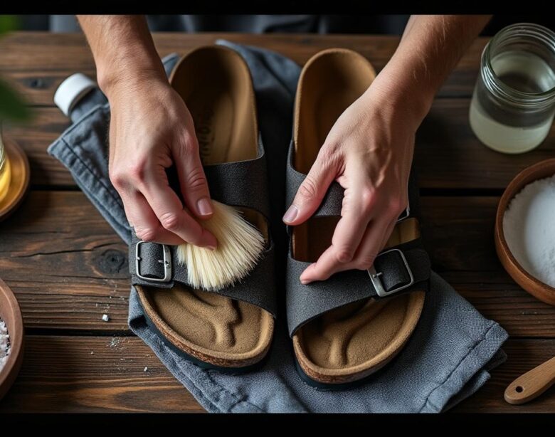 découvrez des astuces simples et efficaces pour nettoyer vos chaussures birkenstock en utilisant des produits naturels. prolongez la durée de vie de vos sandales tout en respectant l'environnement.