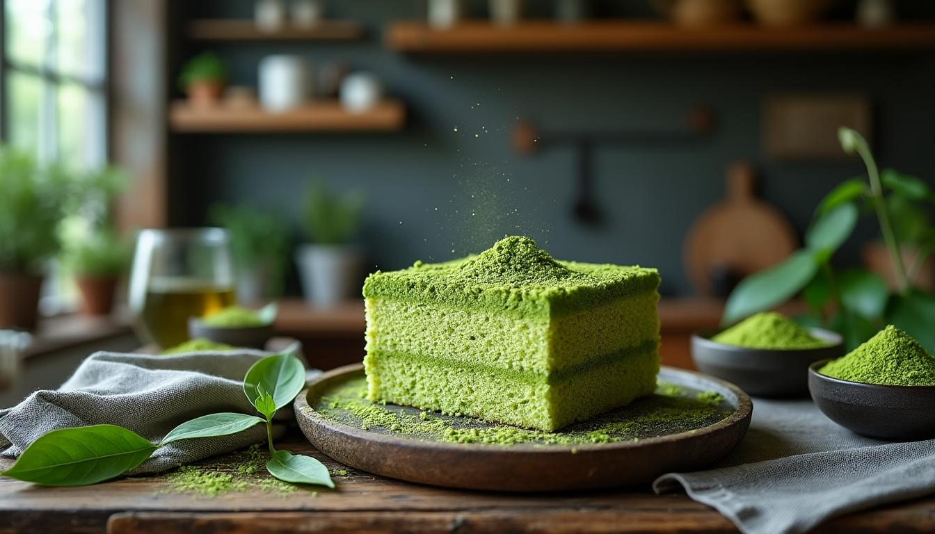 plongez dans l'univers apaisant du sponge cake au matcha. découvrez des recettes simples et des conseils pour réaliser ce gâteau moelleux et savoureux, alliant la douceur du thé vert et la légèreté d'un dessert traditionnel. apportez une touche zen à vos moments sucrés !