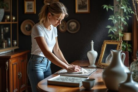 découvrez des astuces pratiques pour dépoussiérer vos objets décoratifs sans les déplacer. maintenez la propreté et l'éclat de votre intérieur tout en préservant l'intégrité de vos précieuses décorations.