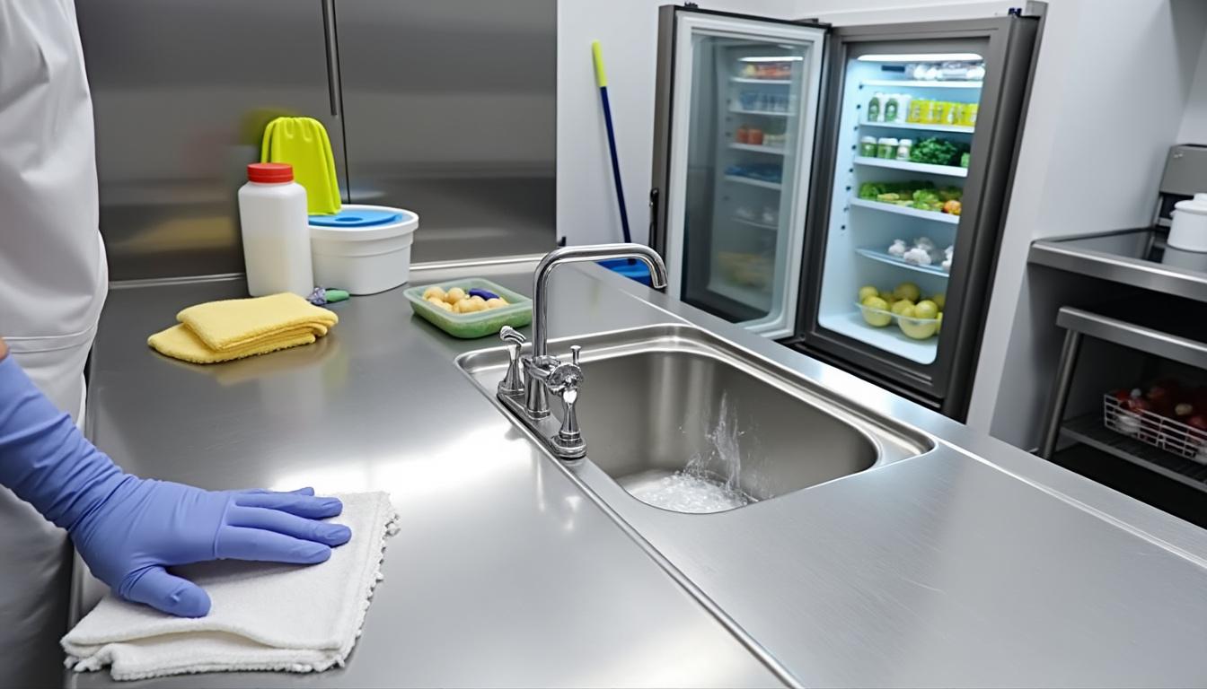 découvrez les étapes indispensables pour désinfecter votre cuisine efficacement et garantir un environnement sain. suivez nos conseils pratiques pour éliminer les bactéries et préserver votre santé.