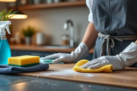 découvrez les étapes indispensables pour désinfecter votre cuisine et garantir un environnement sain. apprenez à éliminer les germes et à maintenir une hygiène optimale grâce à nos conseils pratiques et efficaces.
