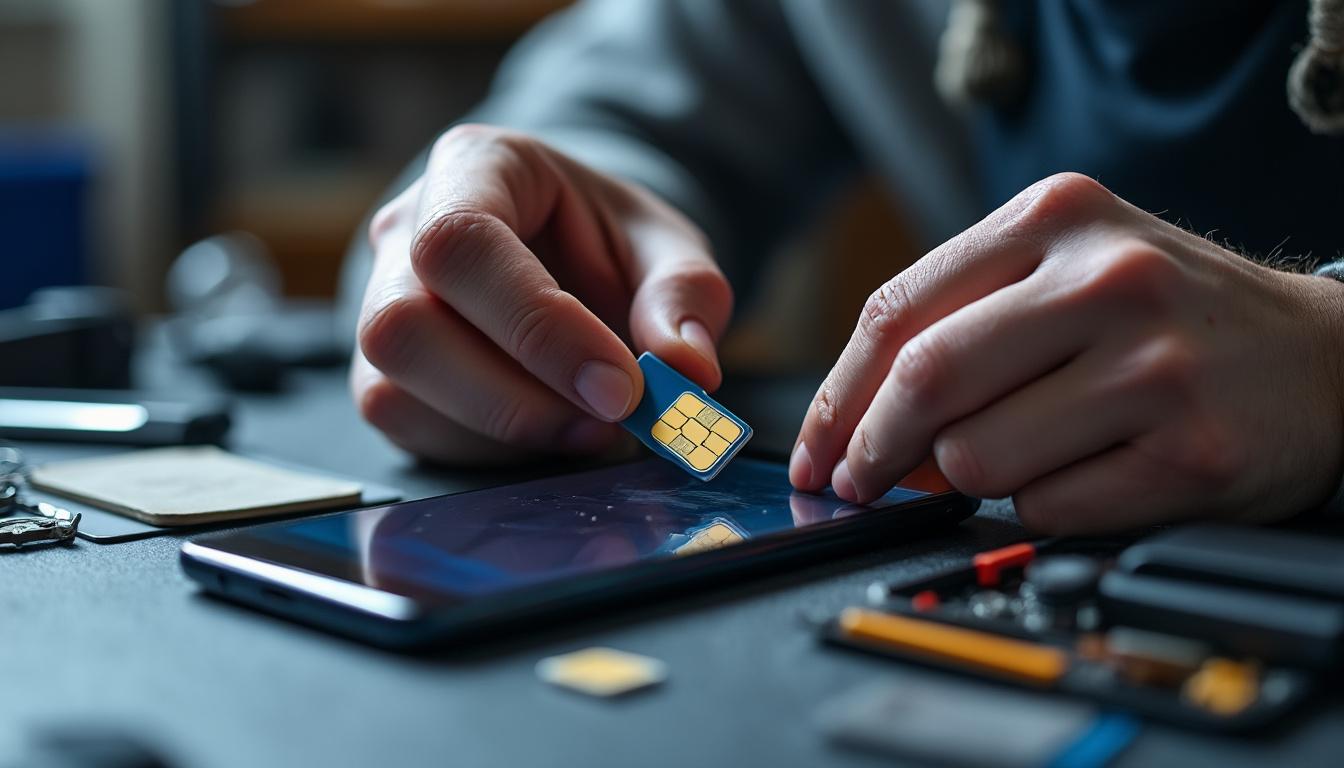 découvrez notre guide illustré simple et rapide pour apprendre à insérer une carte sim dans votre appareil samsung. suivez nos étapes claires avec des images explicatives pour ne jamais vous tromper lors de l'installation de votre carte sim.