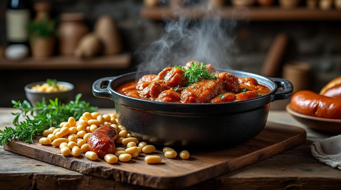 découvrez l'authentique cassoulet de castelnaudary, un plat emblématique de la gastronomie française. plongez dans son histoire fascinante et ses légendes savoureuses qui en font une spécialité unique, symbole de convivialité et de tradition.