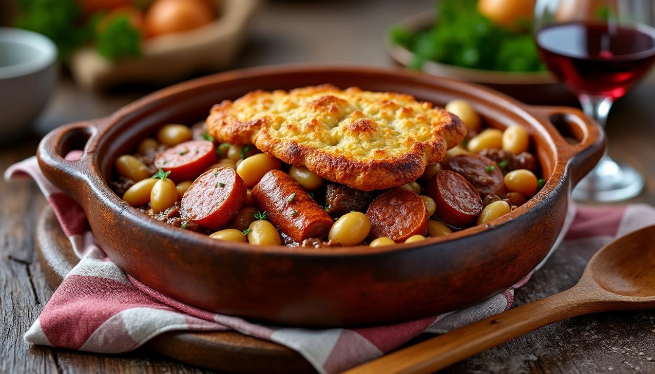 découvrez l'authenticité du véritable cassoulet de castelnaudary, un plat emblématique de la gastronomie française. plongée dans son histoire riche et ses légendes fascinantes, explorez les secrets de cette recette traditionnelle qui fait la fierté de la région.