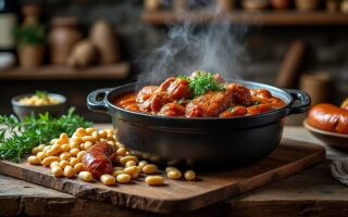 découvrez l'authentique cassoulet de castelnaudary, un plat emblématique de la gastronomie française. plongez dans son histoire fascinante et ses légendes savoureuses qui en font une spécialité unique, symbole de convivialité et de tradition.