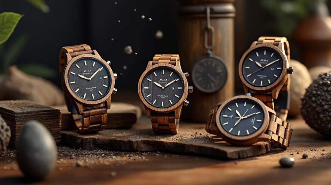découvrez les montres en bois du jura, alliant le savoir-faire artisanal traditionnel à un design moderne et élégant. optez pour un accessoire authentique et écoresponsable, fabriqué avec passion au cœur du jura.