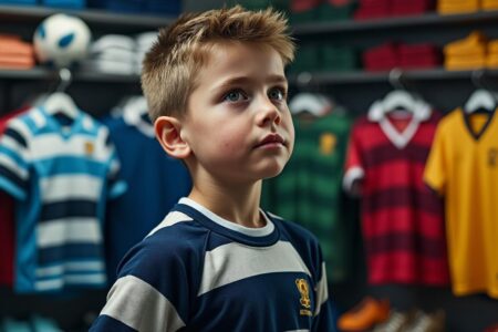 découvrez les tendances de cette saison en maillots de rugby pas chers pour enfants. styles, couleurs et nouveautés à prix mini pour les jeunes supporters et joueurs passionnés !