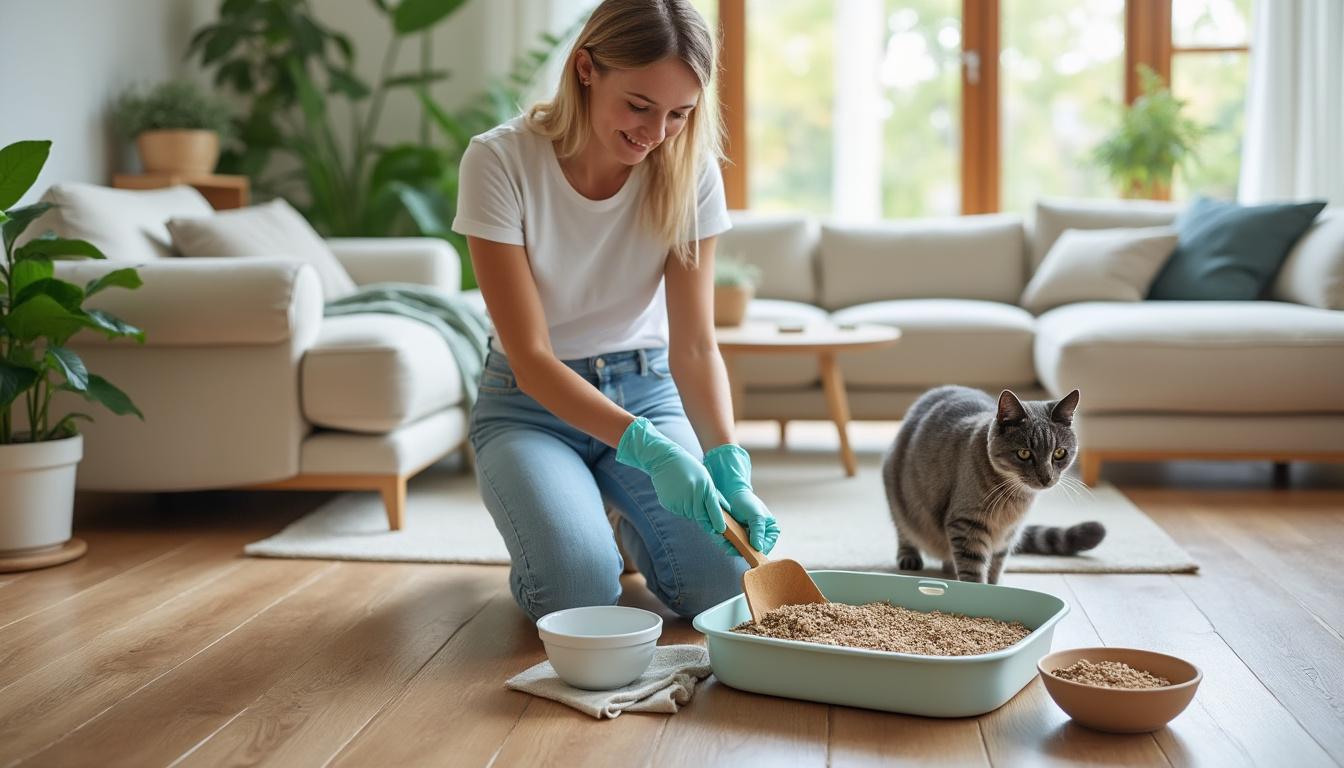 découvrez comment nettoyer une litière pour chat efficacement sans endommager les matériaux, avec des astuces simples pour garantir propreté et durabilité.