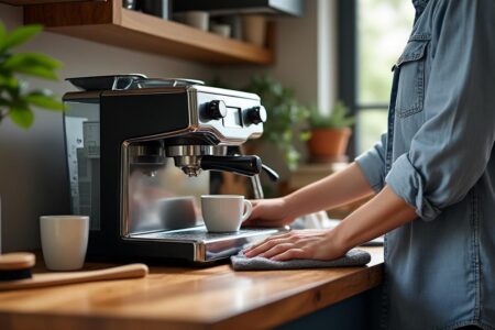 découvrez comment nettoyer votre machine à café en suivant des étapes simples afin de préserver la qualité de votre café et garantir un goût toujours parfait à chaque tasse.