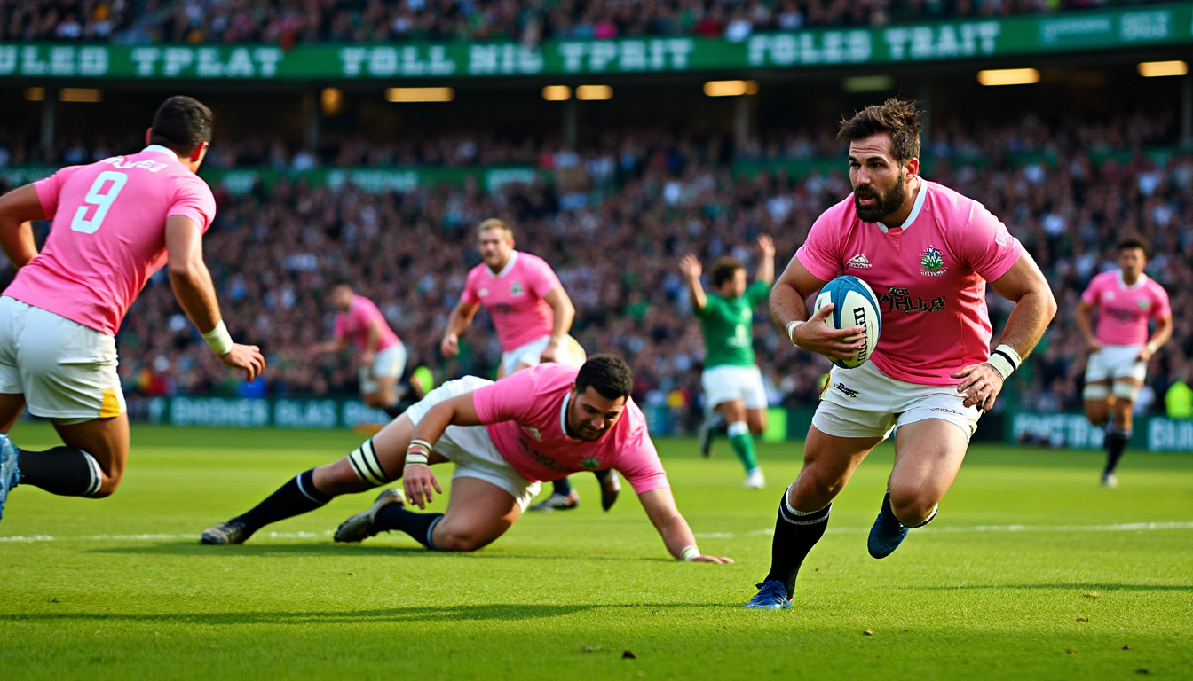 découvrez pourquoi le maillot rose du stade français symbolise bien plus qu'une simple couleur : une démarche audacieuse mêlant tradition, identité et engagement qui transcende le monde du rugby.