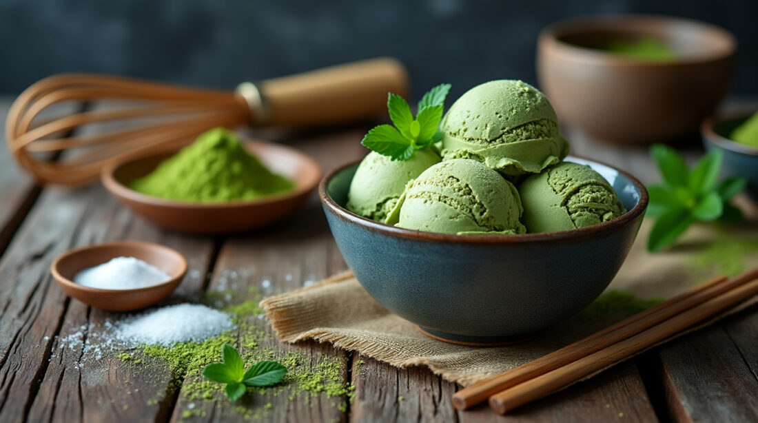 découvrez comment réaliser facilement une glace au thé matcha onctueuse et parfumée, sans sorbetière. une recette maison simple pour savourer un dessert rafraîchissant, original et crémeux, accessible à tous les gourmands.