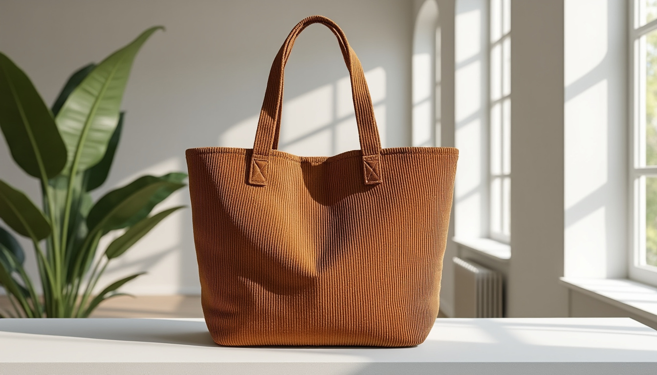 découvrez pourquoi le sac cabas en velours côtelé est l’accessoire tendance à adopter cette saison. pratique, élégant et stylé, il accompagne toutes vos tenues avec originalité.