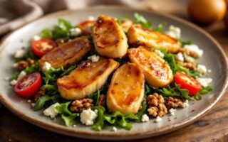 découvrez une recette facile et gourmande de salade périgourdine aux gésiers confits pour surprendre vos amis et régaler vos papilles.