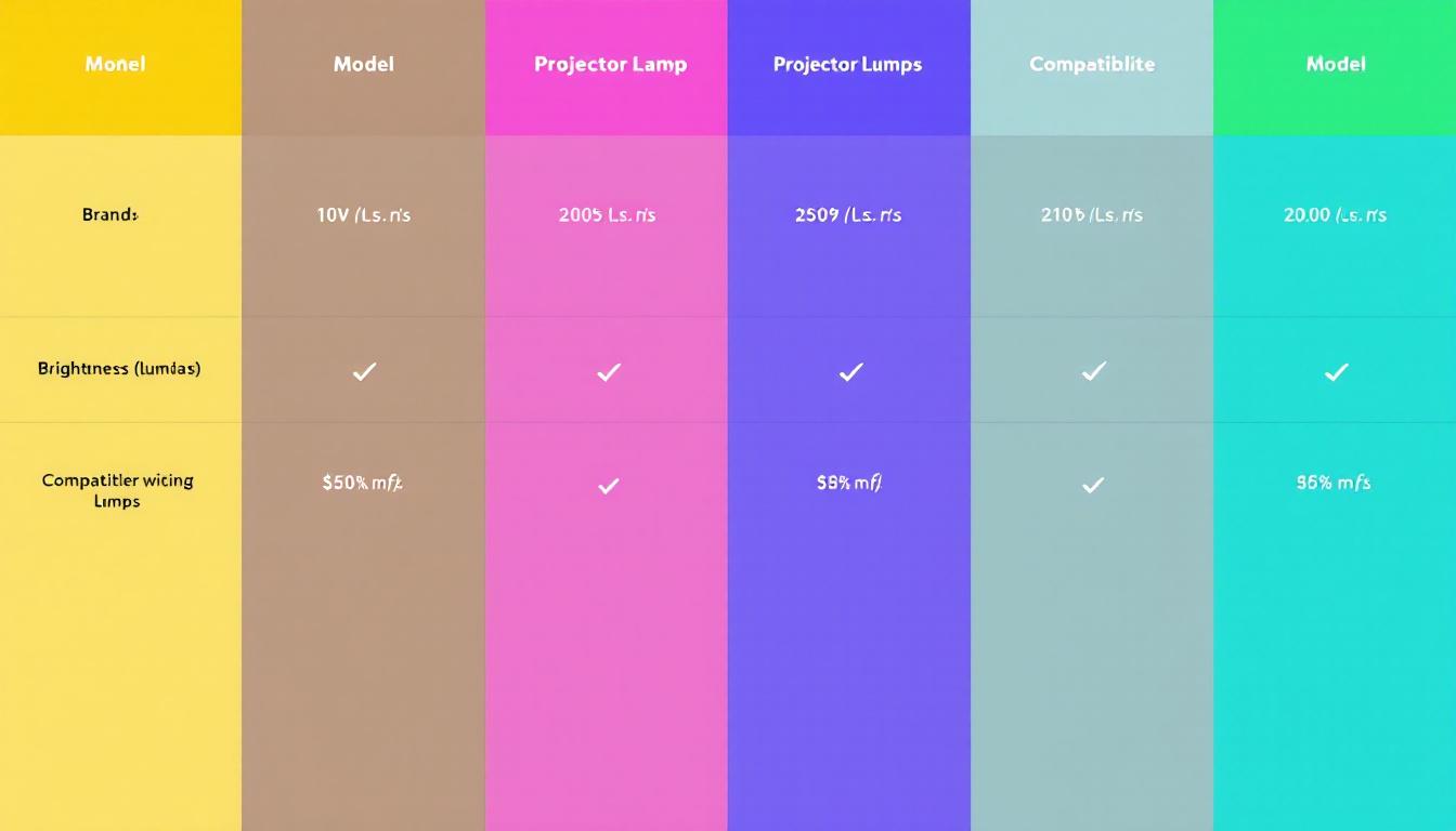 découvrez notre sélection des meilleures lampes de vidéoprojecteur de rechange pour garantir une image éclatante et une performance optimale de votre appareil.