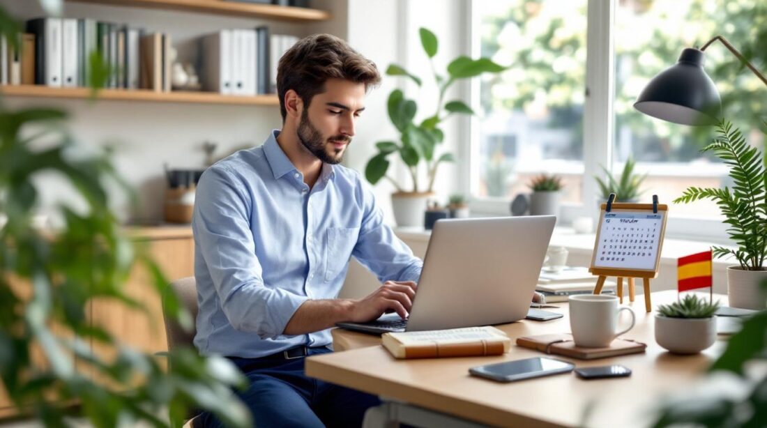 découvrez comment intégrer efficacement l'apprentissage de l'espagnol professionnel dans votre routine quotidienne pour booster votre carrière et vos compétences linguistiques.