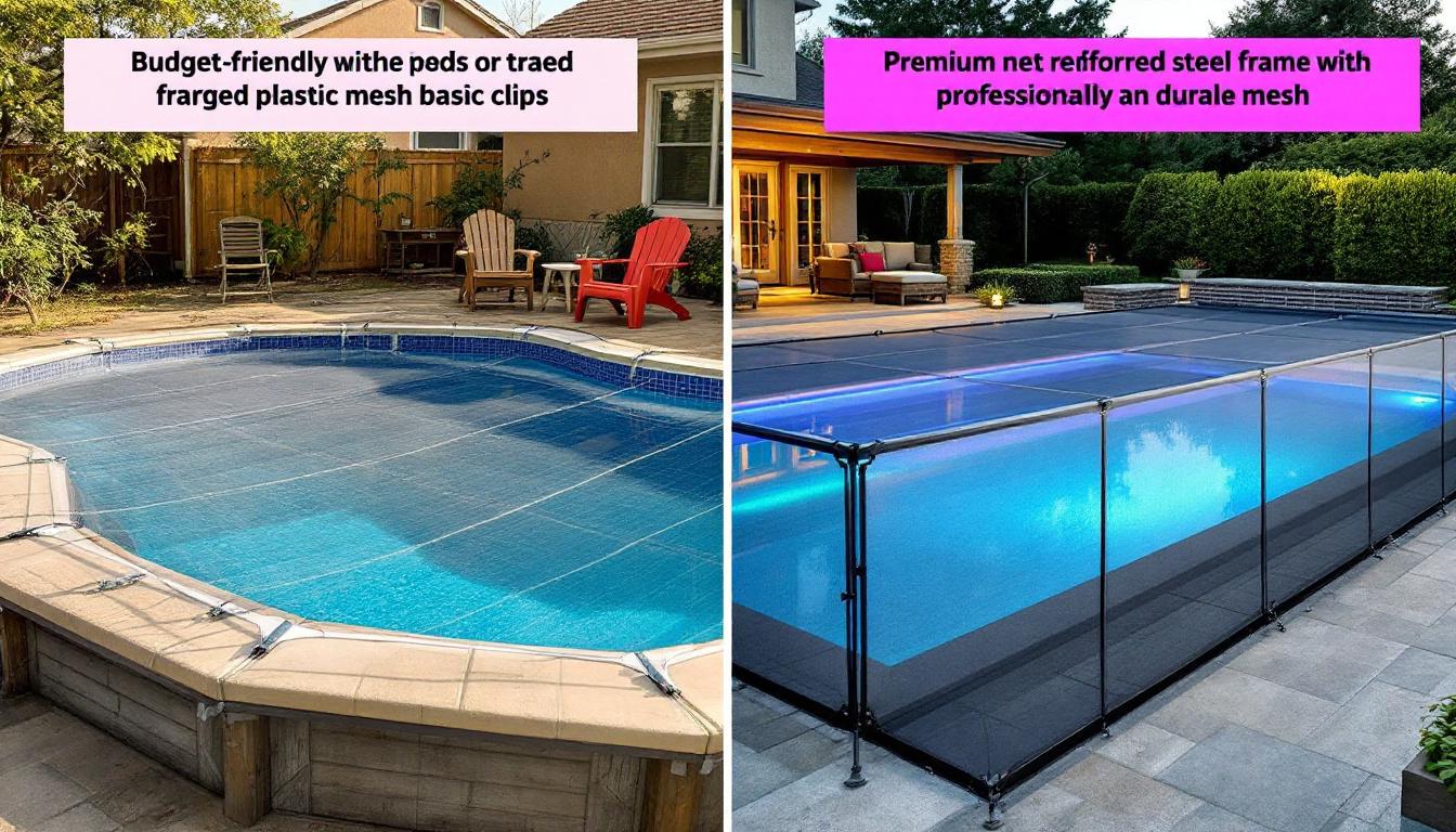 découvrez notre comparatif détaillé entre filets de sécurité piscine pas chers et filets haut de gamme pour choisir la protection idéale à votre budget et vos besoins.