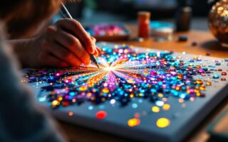 découvrez les diamond paintings, une nouvelle tendance créative alliant art et relaxation pour des réalisations scintillantes et originales.