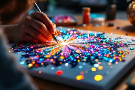 découvrez les diamond paintings, une nouvelle tendance créative alliant art et relaxation pour des réalisations scintillantes et originales.