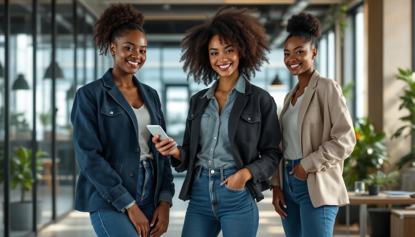 découvrez notre sélection de jeans de travail pour femme, alliant confort, durabilité et style pour accompagner les professionnelles modernes au quotidien.