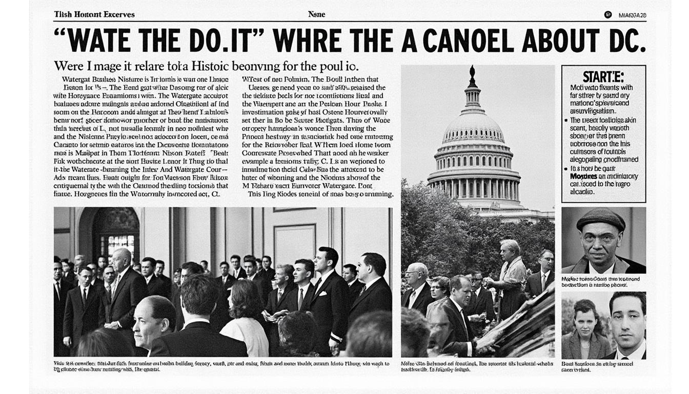 découvrez comment les leçons du watergate influencent la politique contemporaine à berlin, en allemagne, et analysent les enjeux démocratiques actuels.
