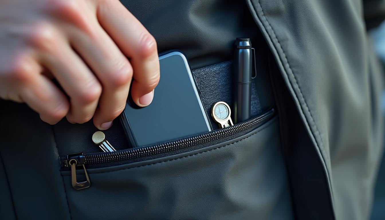 découvrez des idées créatives et pratiques pour exploiter au mieux votre poche intérieure zippée, afin d'organiser vos objets essentiels en toute sécurité et avec style.