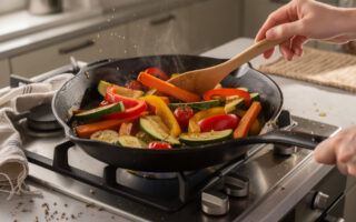 découvrez l'art de cuisiner des légumes rôtis à la poêle grâce à notre guide simple et rapide. apprenez des étapes faciles pour des légumes savoureux et parfaitement dorés à chaque fois.