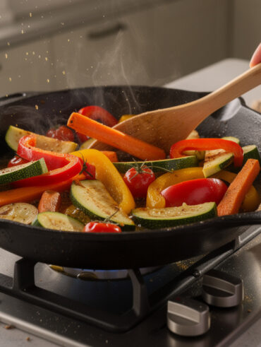 découvrez l'art de cuisiner des légumes rôtis à la poêle grâce à notre guide simple et rapide. apprenez des étapes faciles pour des légumes savoureux et parfaitement dorés à chaque fois.