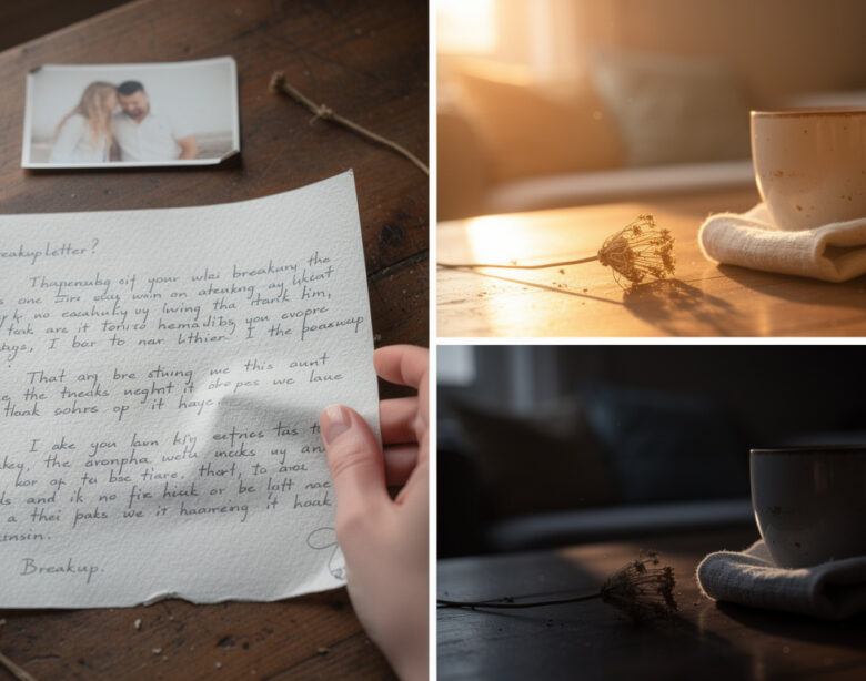 découvrez pourquoi il est essentiel que votre lettre de rupture dans une relation toxique soit personnelle pour mieux exprimer vos ressentis et tourner la page sereinement.