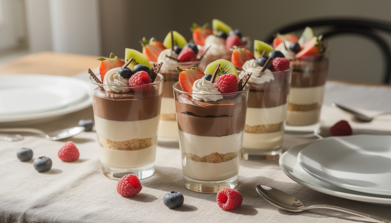 découvrez 10 recettes de desserts en verrines individuelles, faciles à réaliser et délicieusement gourmandes, pour surprendre et séduire vos papilles à chaque bouchée.