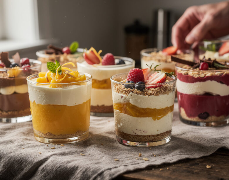 découvrez 10 recettes gourmandes de desserts en verrines individuelles, faciles à préparer et parfaites pour régaler vos papilles lors de toutes vos occasions.