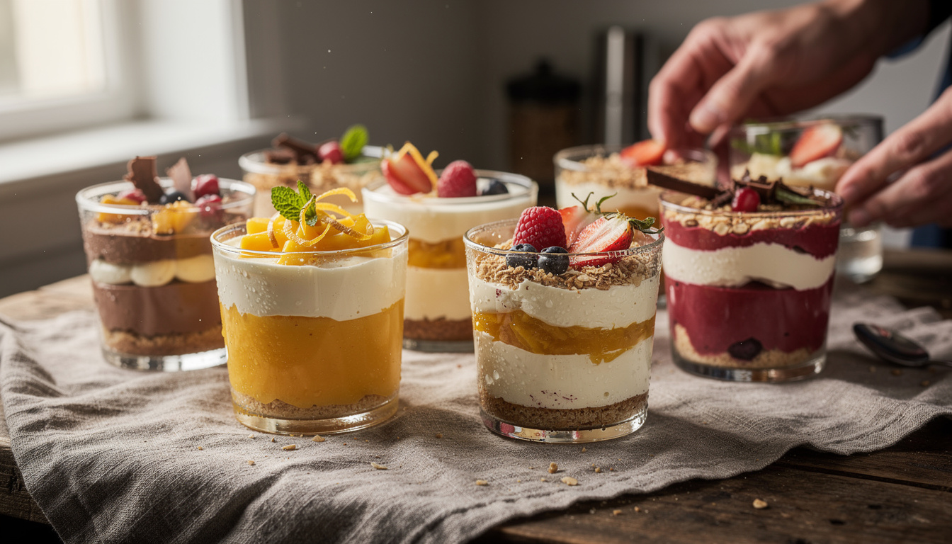découvrez 10 recettes gourmandes de desserts en verrines individuelles, faciles à préparer et parfaites pour régaler vos papilles lors de toutes vos occasions.