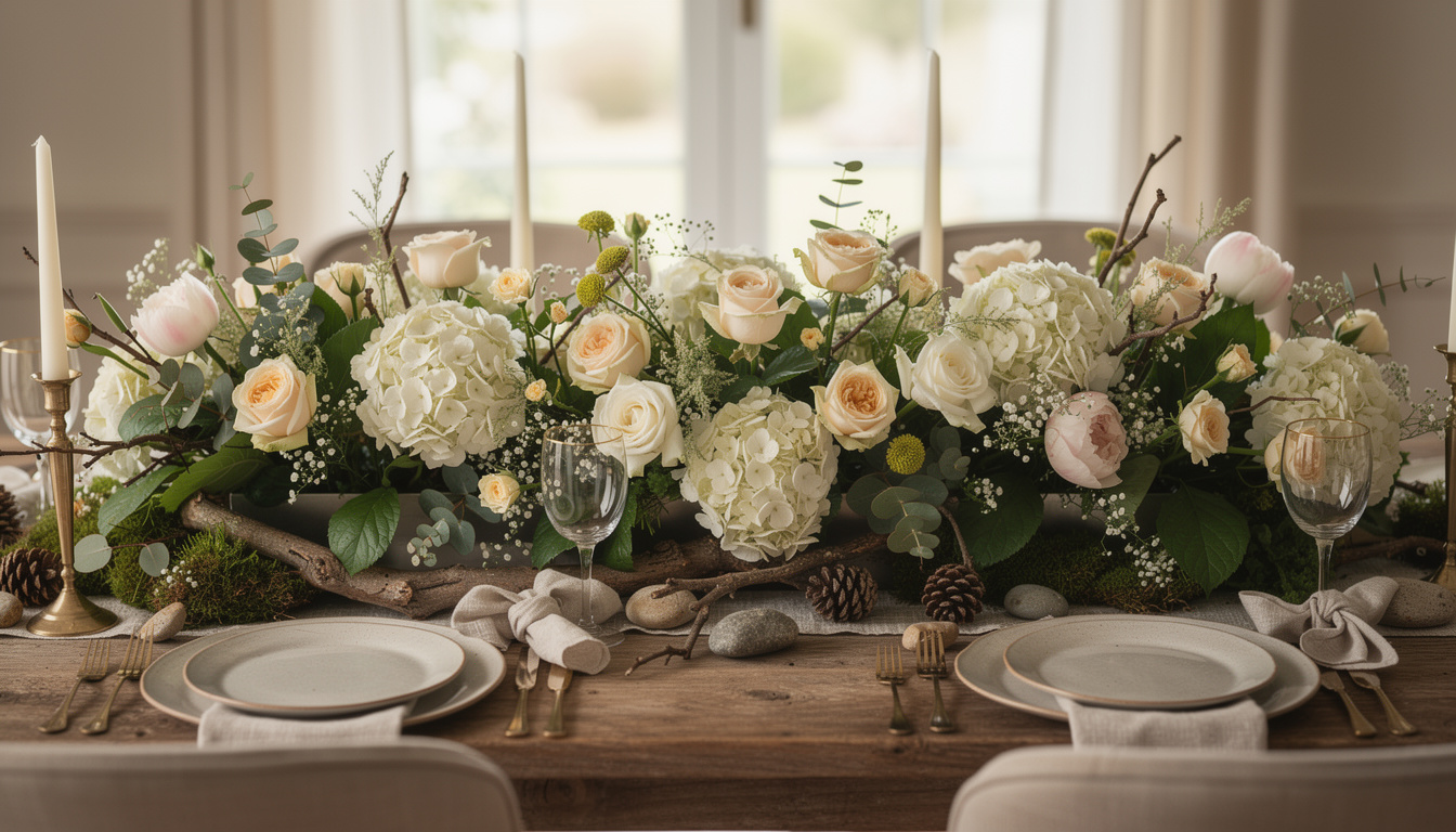 découvrez 7 styles uniques de centres de table naturels, parfaits pour sublimer toutes vos occasions avec élégance et simplicité.