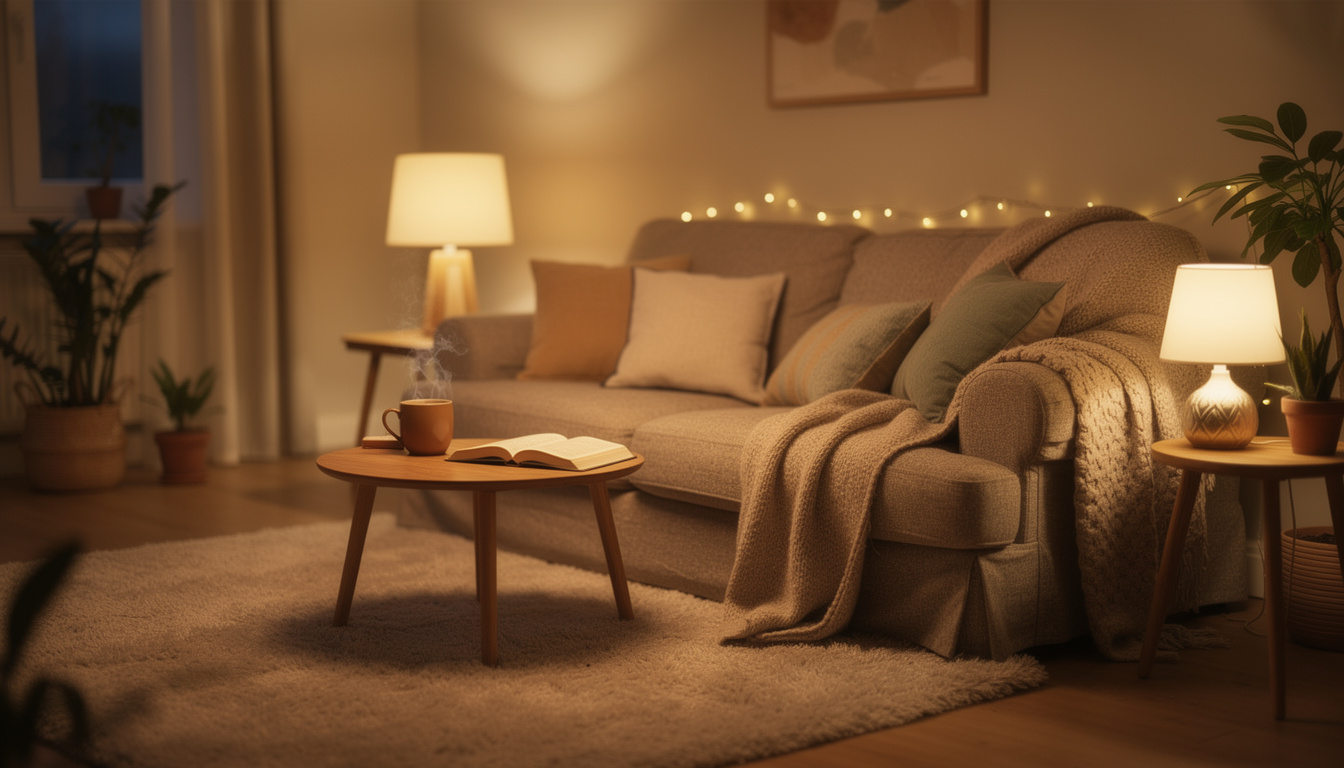 découvrez comment créer une ambiance chaleureuse avec une lumière tamisée grâce aux tendances actuelles en décoration d'intérieur.