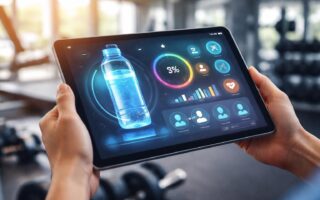 optimisez votre nutrition sportive avec un tracker d'hydratation sur tablette tactile. simplifiez votre suivi grâce à un workflow intuitif et performant.