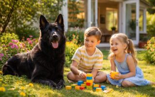 découvrez pourquoi le berger allemand noir est considéré comme le meilleur compagnon de famille : fidèle, protecteur et affectueux, il s'adapte parfaitement à la vie familiale.