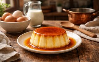 apprenez à préparer le flan aux œufs traditionnel de nos grand-mères, un dessert délicieux et fondant qui ravira toute la famille.