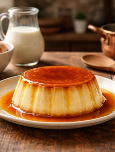 apprenez à préparer le flan aux œufs traditionnel de nos grand-mères, un dessert délicieux et fondant qui ravira toute la famille.