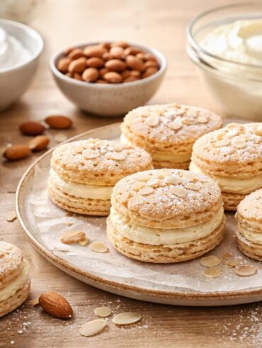 apprenez à préparer des dacquoises aux amandes délicieuses et réussies pour surprendre et ravir vos invités lors de vos réceptions.