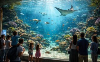 explorez les merveilles de l'aquarium de fréjus et plongez dans un univers fascinant peuplé de créatures marines extraordinaires pour toute la famille.