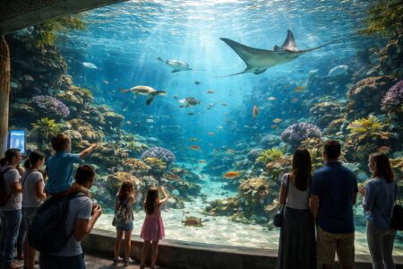explorez les merveilles de l'aquarium de fréjus et plongez dans un univers fascinant peuplé de créatures marines extraordinaires pour toute la famille.