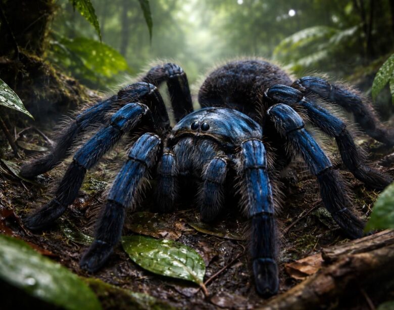 explorez les mystères fascinants de goliath et de la mygale bleue, deux araignées géantes aux secrets étonnants à découvrir.