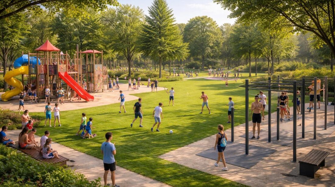 découvrez happy park à bègles, une plaine de jeux et un espace dédié aux activités sport & fun pour toute la famille. amusement garanti dans un cadre sécurisé et convivial.