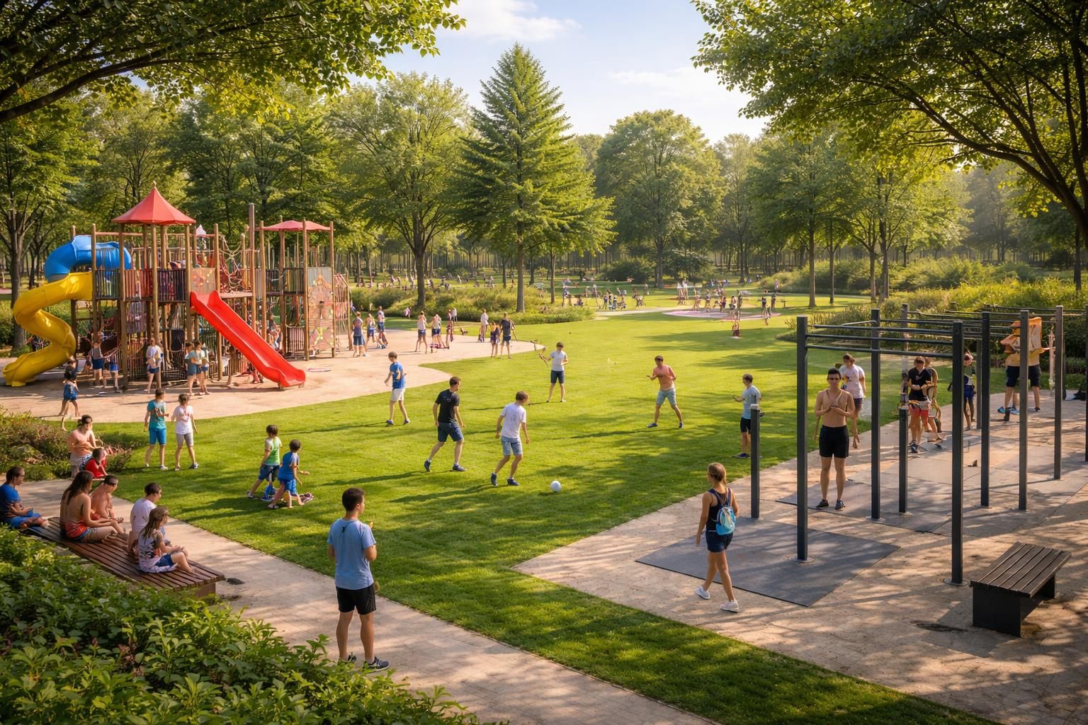 découvrez happy park à bègles, une plaine de jeux et un espace dédié aux activités sport & fun pour toute la famille. amusement garanti dans un cadre sécurisé et convivial.